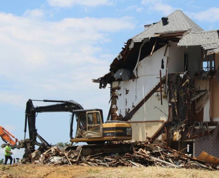 What to expect during a residential demolition project