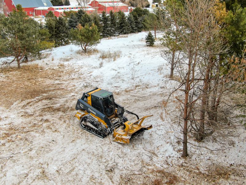 should you clear land in winter